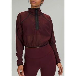 Lululemon Recyclable Mesh Reversible 1/2 Zip